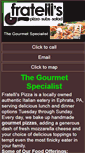 Mobile Screenshot of fratellispizzaephrata.com